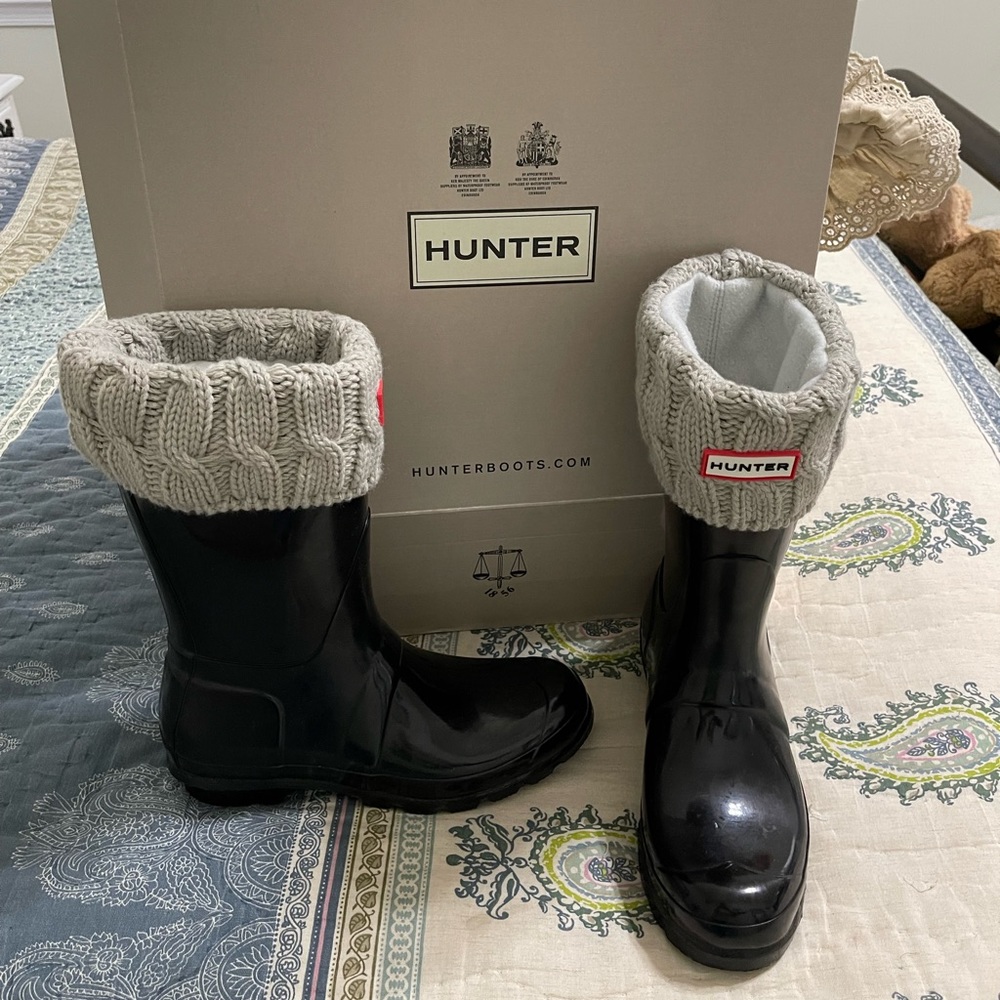 Hunter rain boots